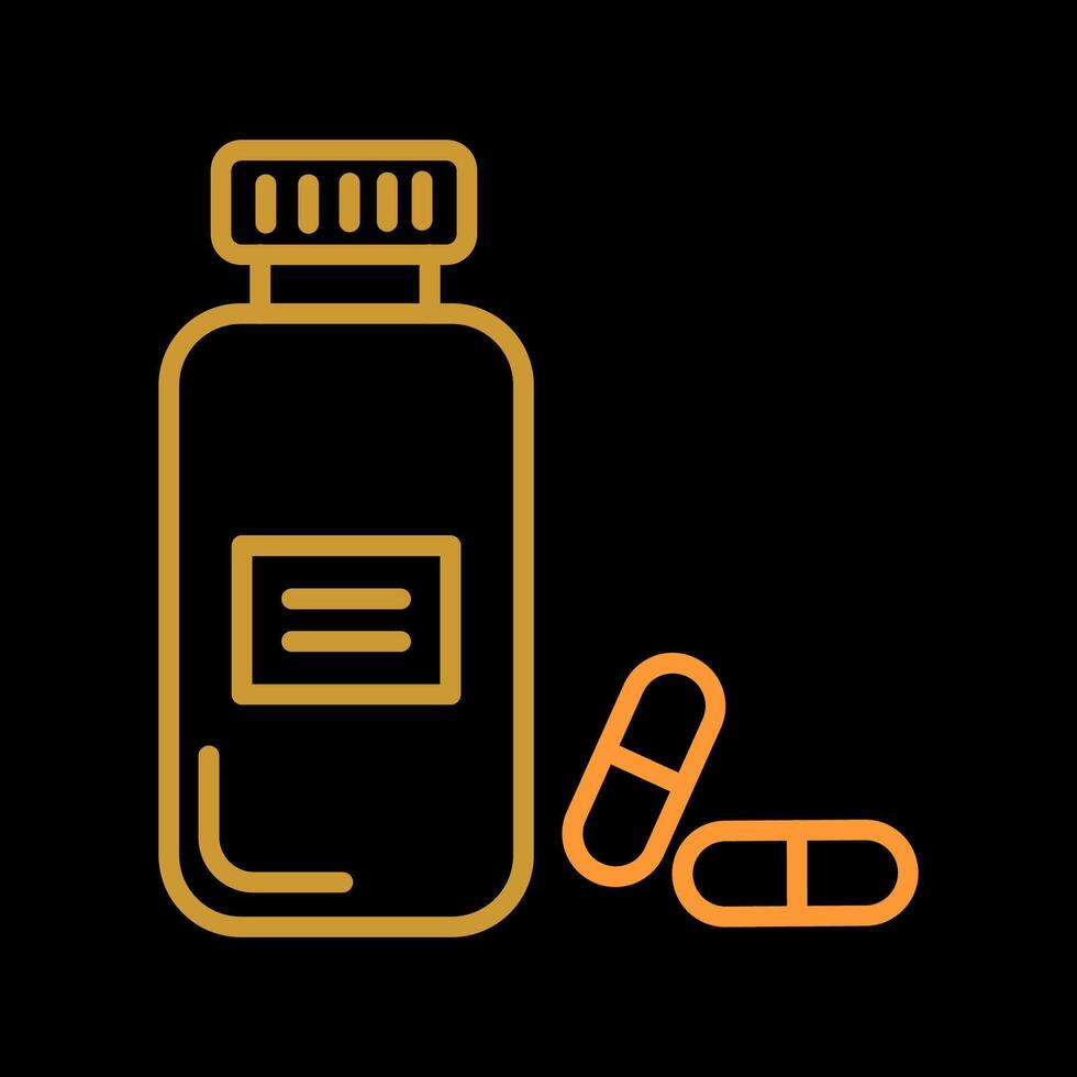 Bottle Capsule Vector Icon