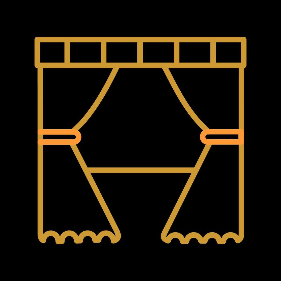 Curtain Vector Icon