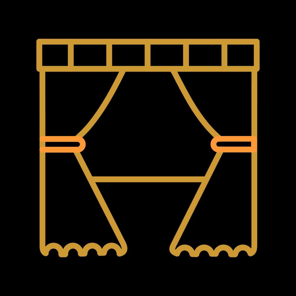 Curtain Vector Icon