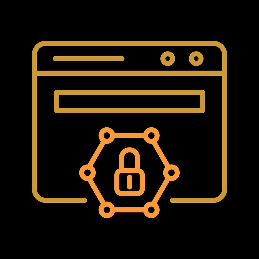 Web Protected Vector Icon