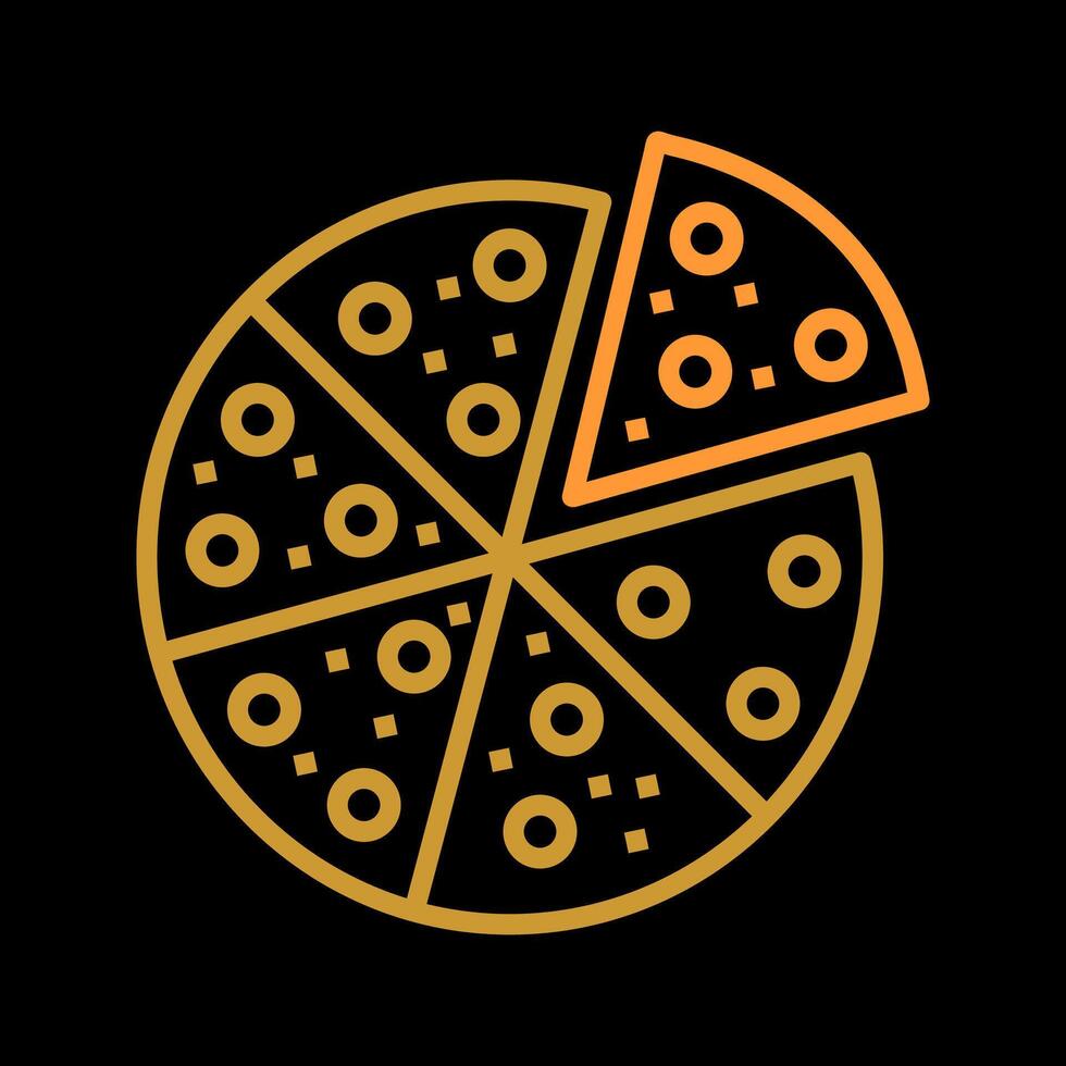 Pizza Slice Vector Icon