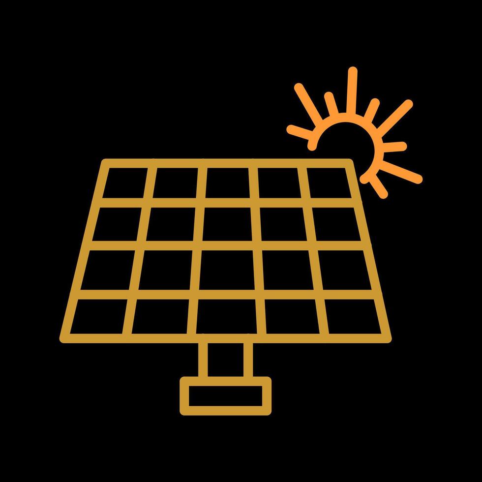 Solar Panel Vector Icon