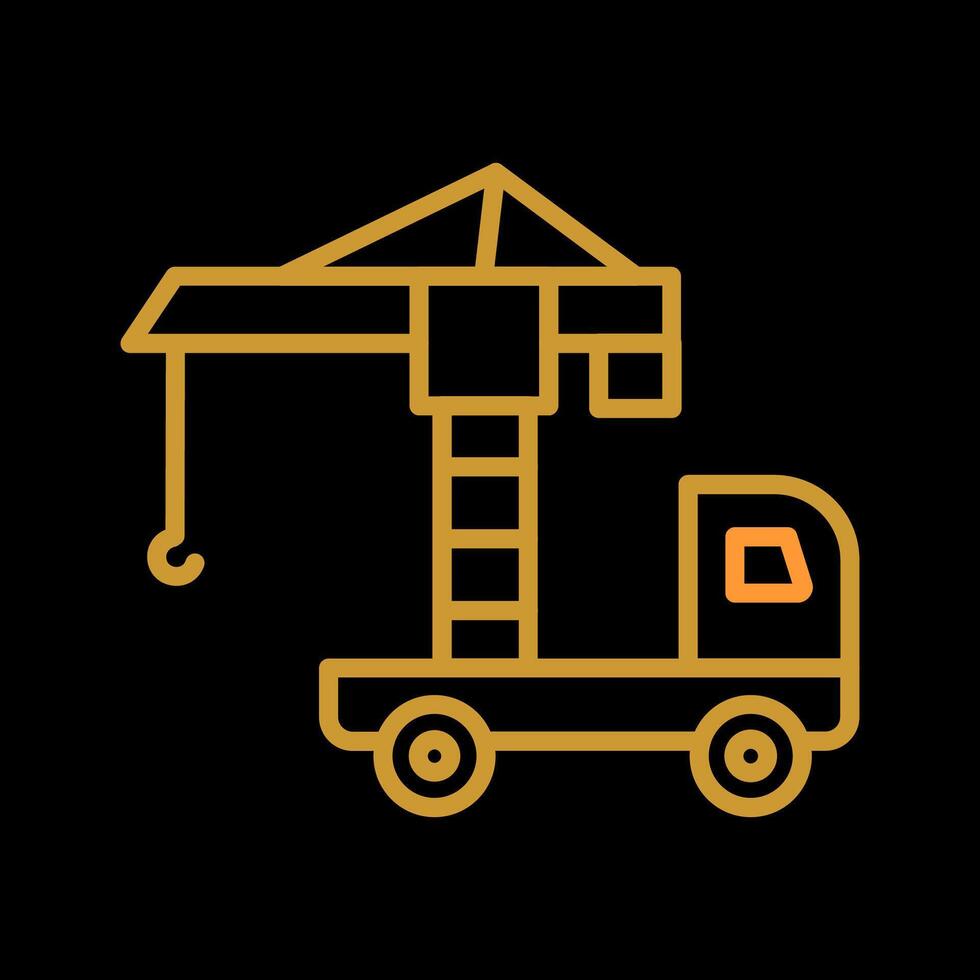 Lifter Crane Vector Icon