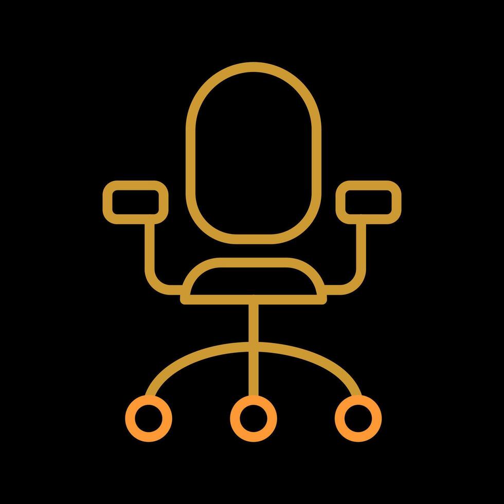 Revolving Chair Vector Icon