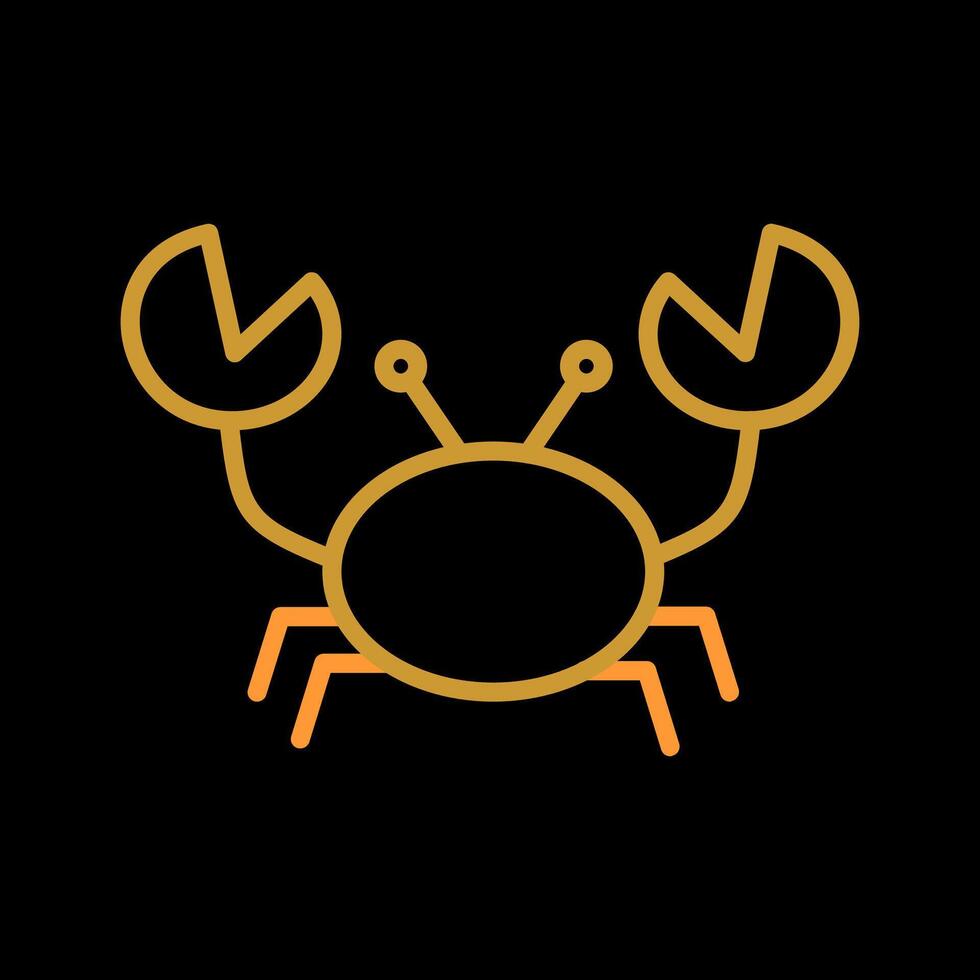 Crab Vector Icon