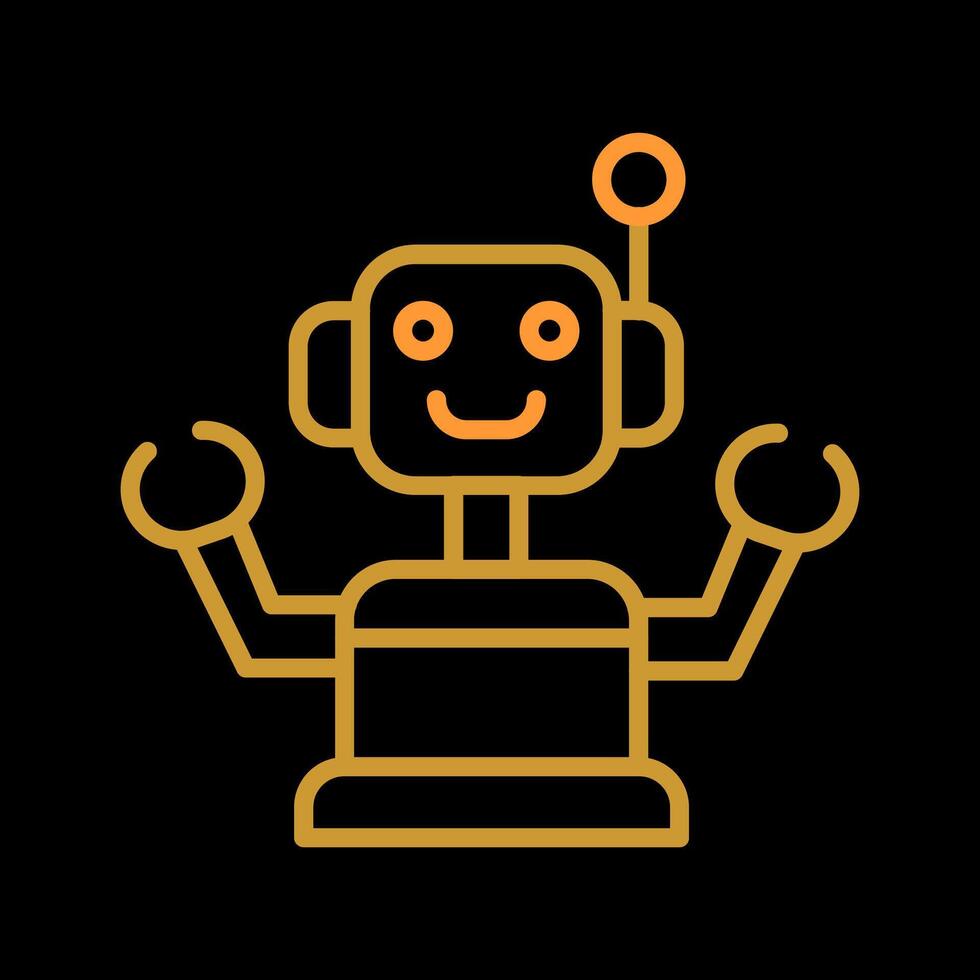 Industrial Robot III Vector Icon