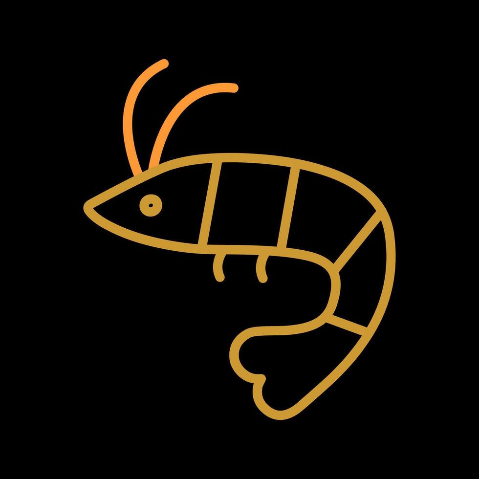 Shrimp Vector Icon