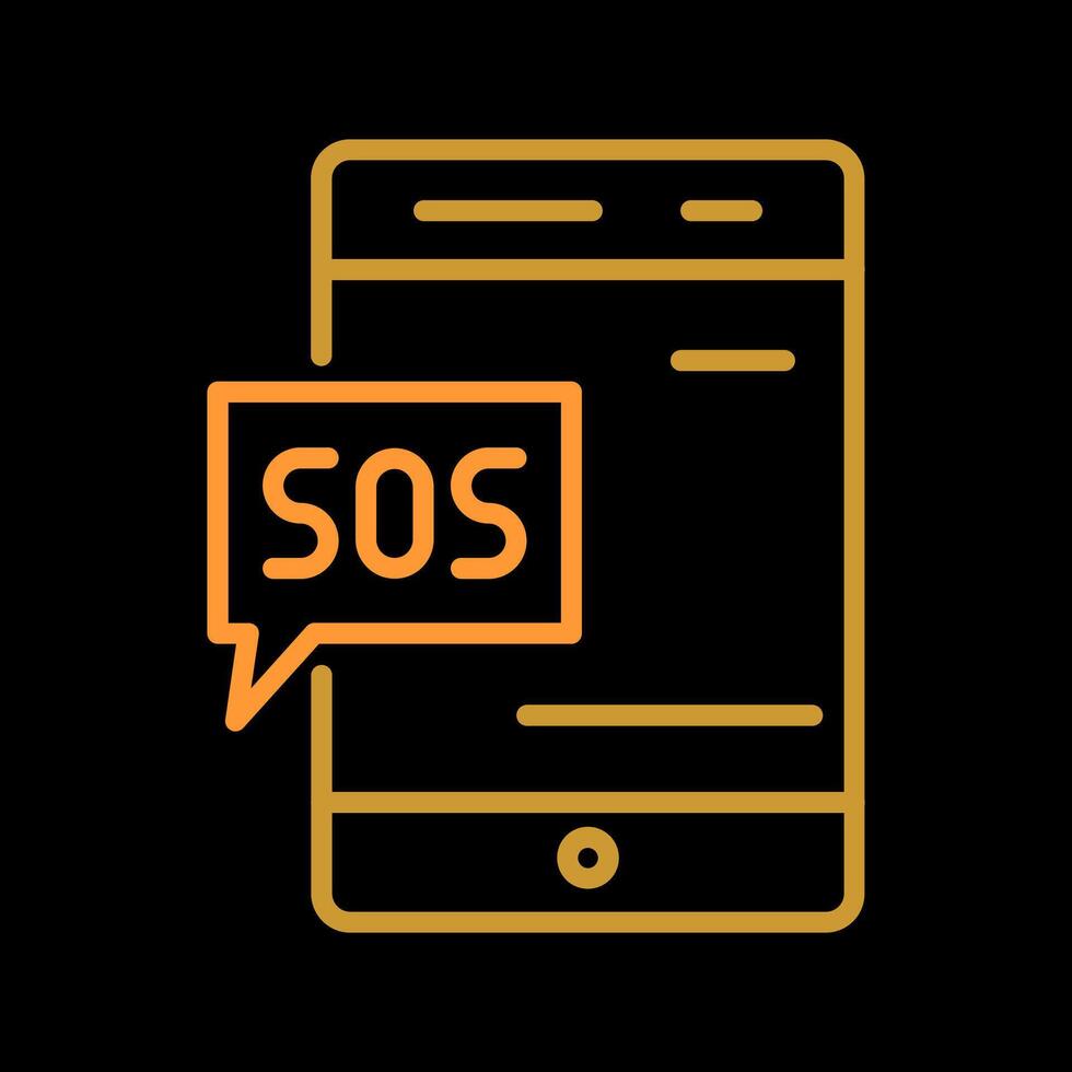 SOS Vector Icon