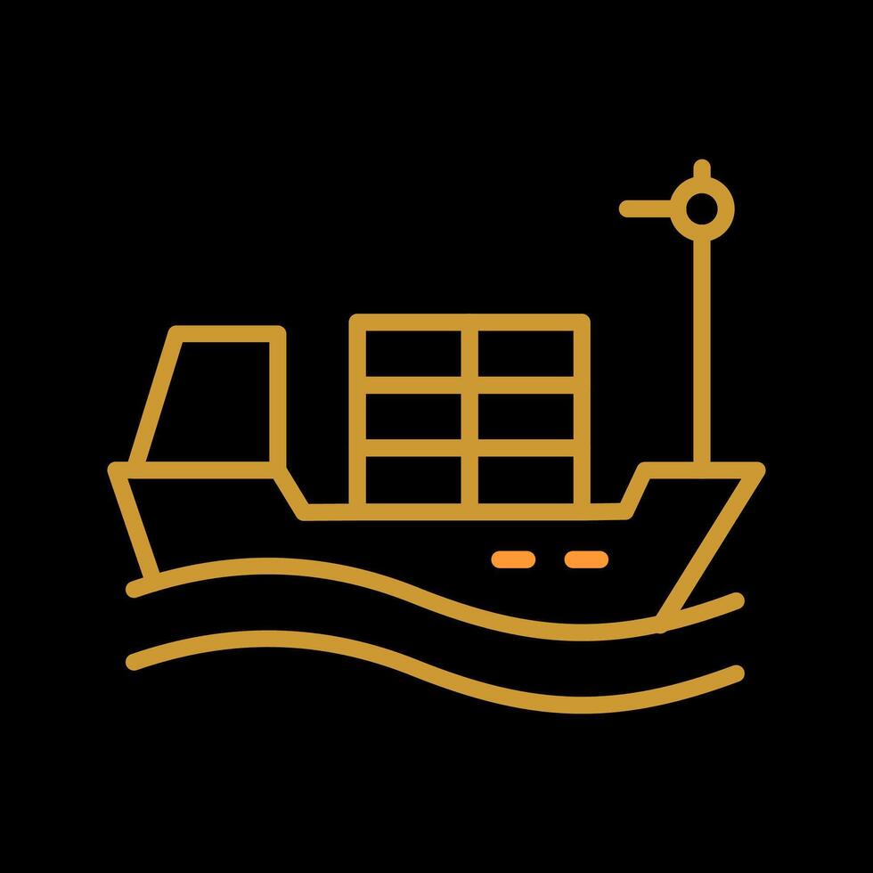 Cargo Ship I Vector Icon