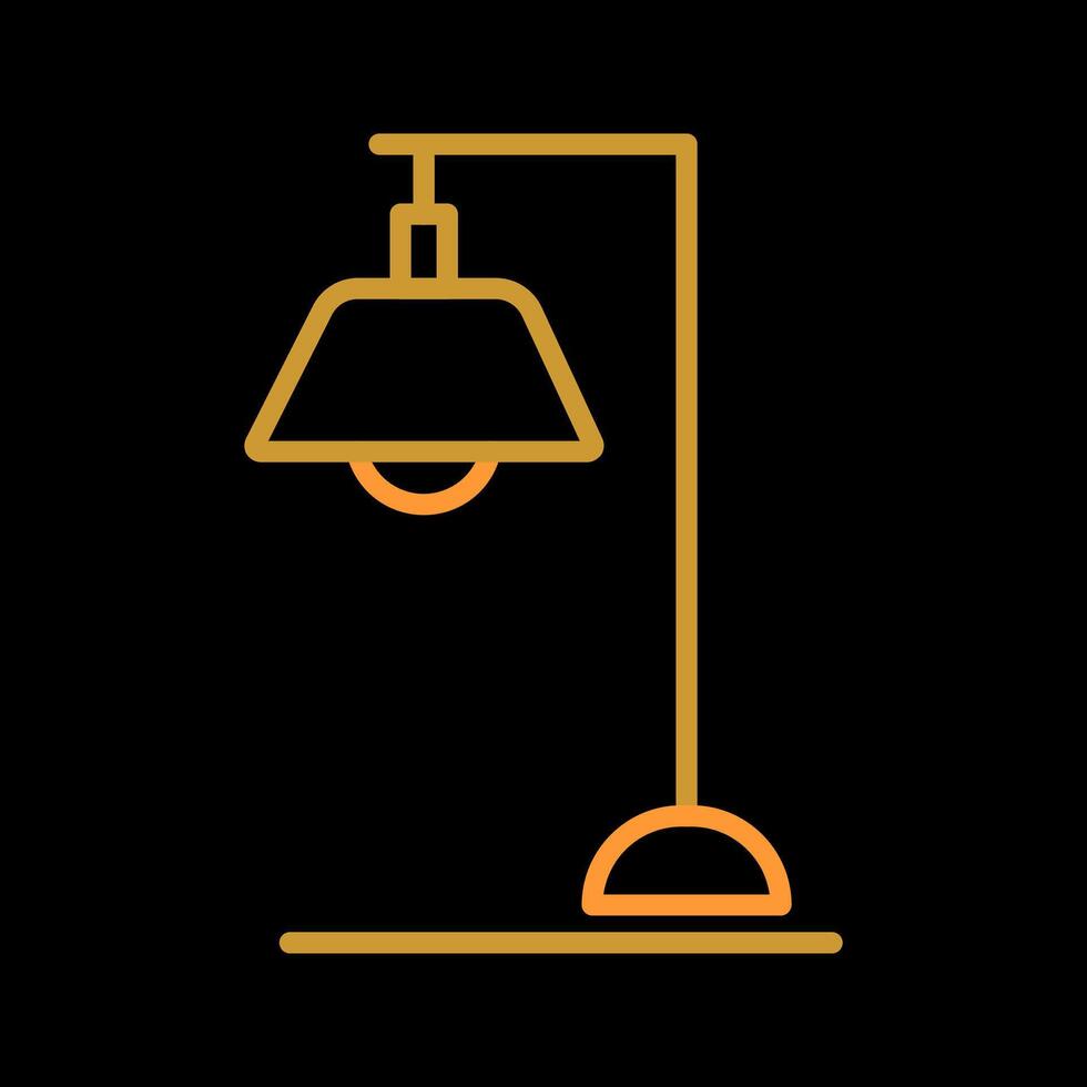 Lamps Stand Vector Icon