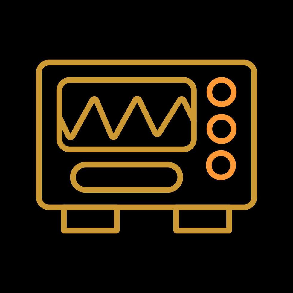 Oscilloscope Vector Icon