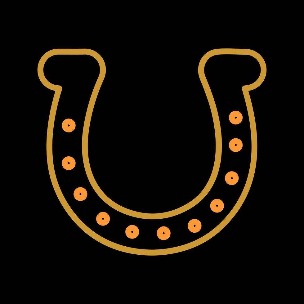 Horse Shoe Vector Icon