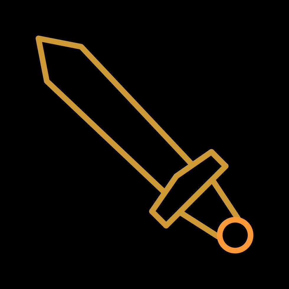 icono de vector de espada