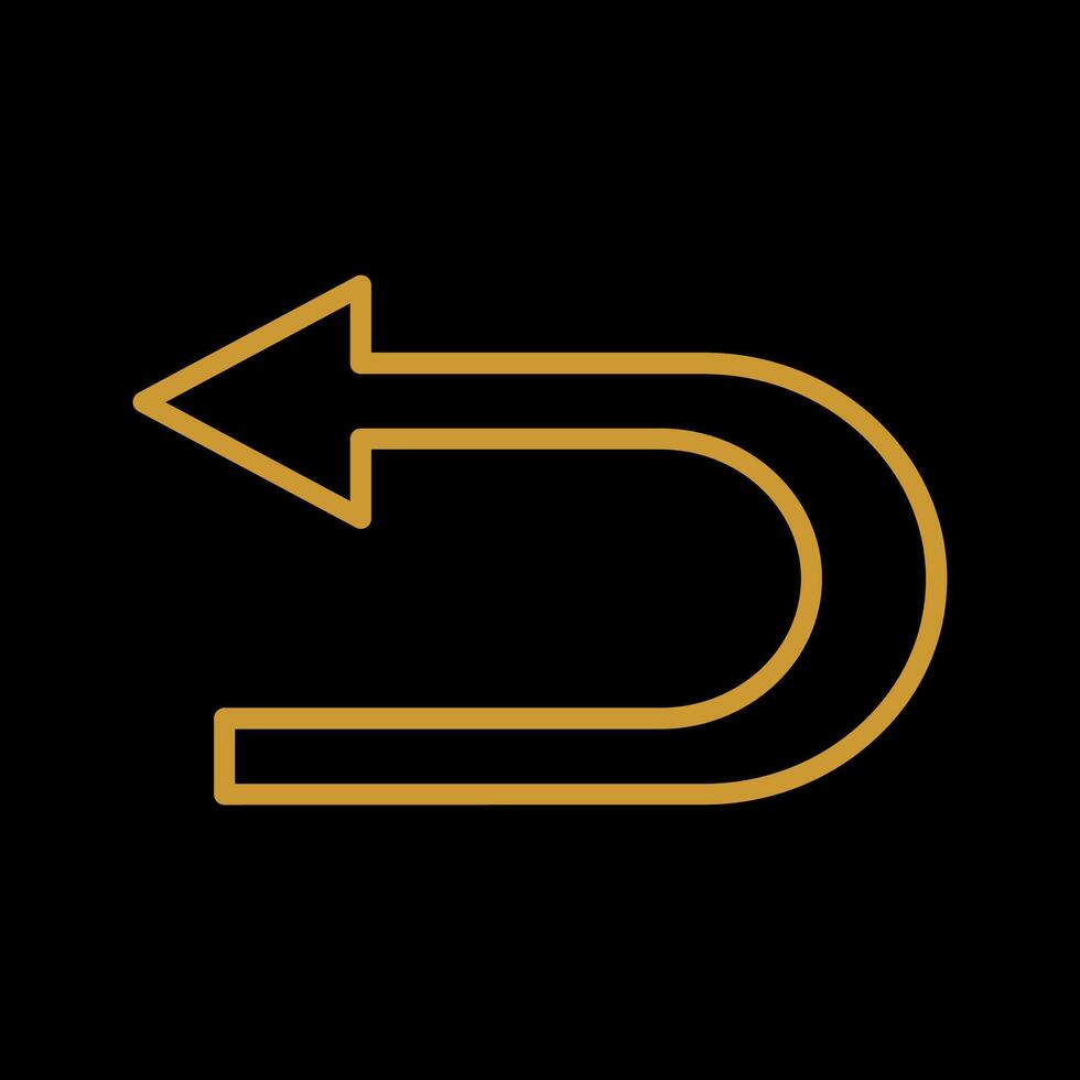 Arrow Back Vector Icon