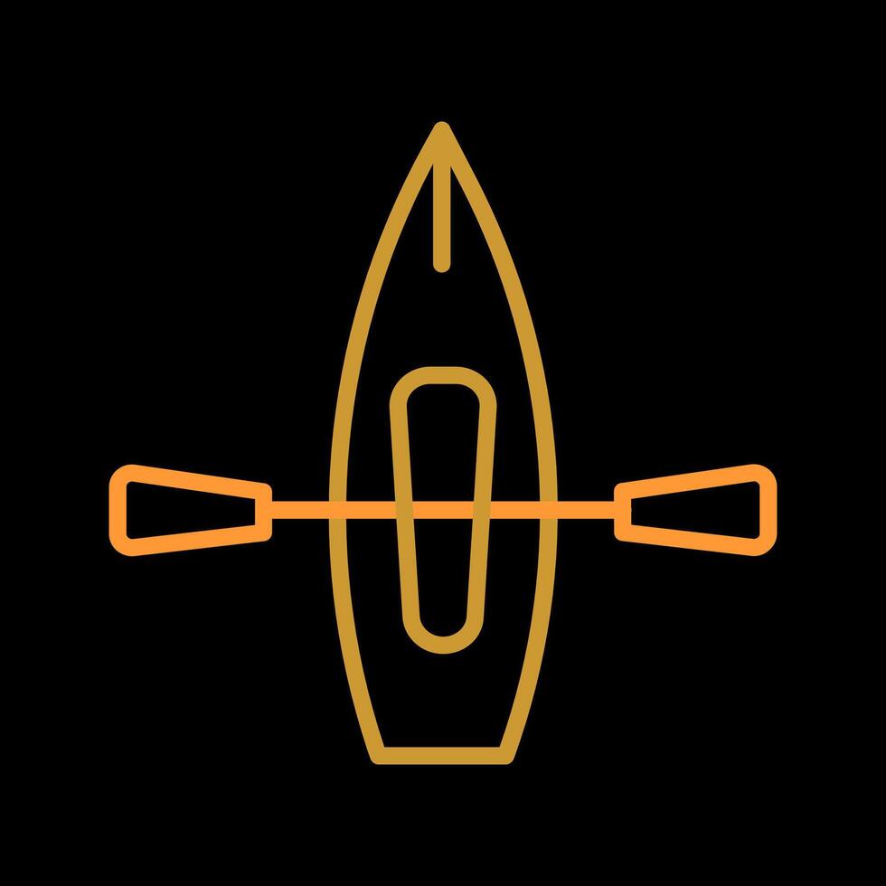 Kayak Vector Icon