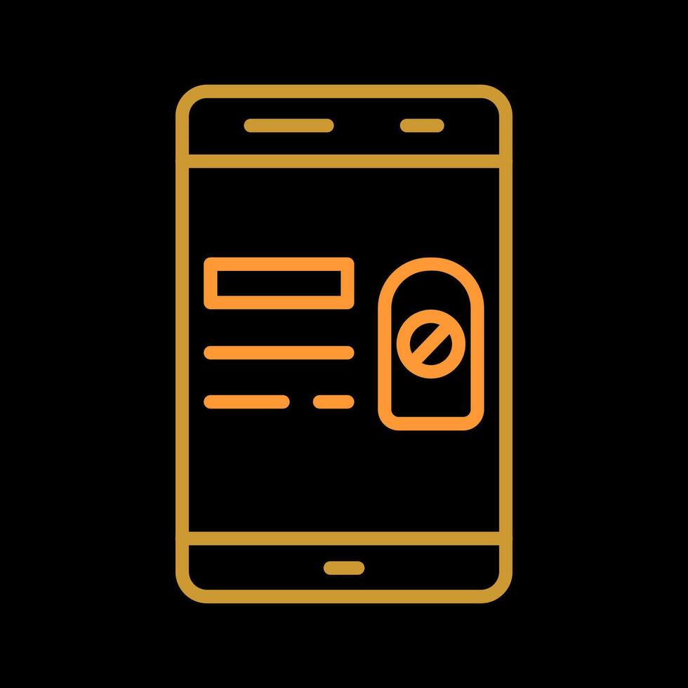 Do Not Disturb Vector Icon