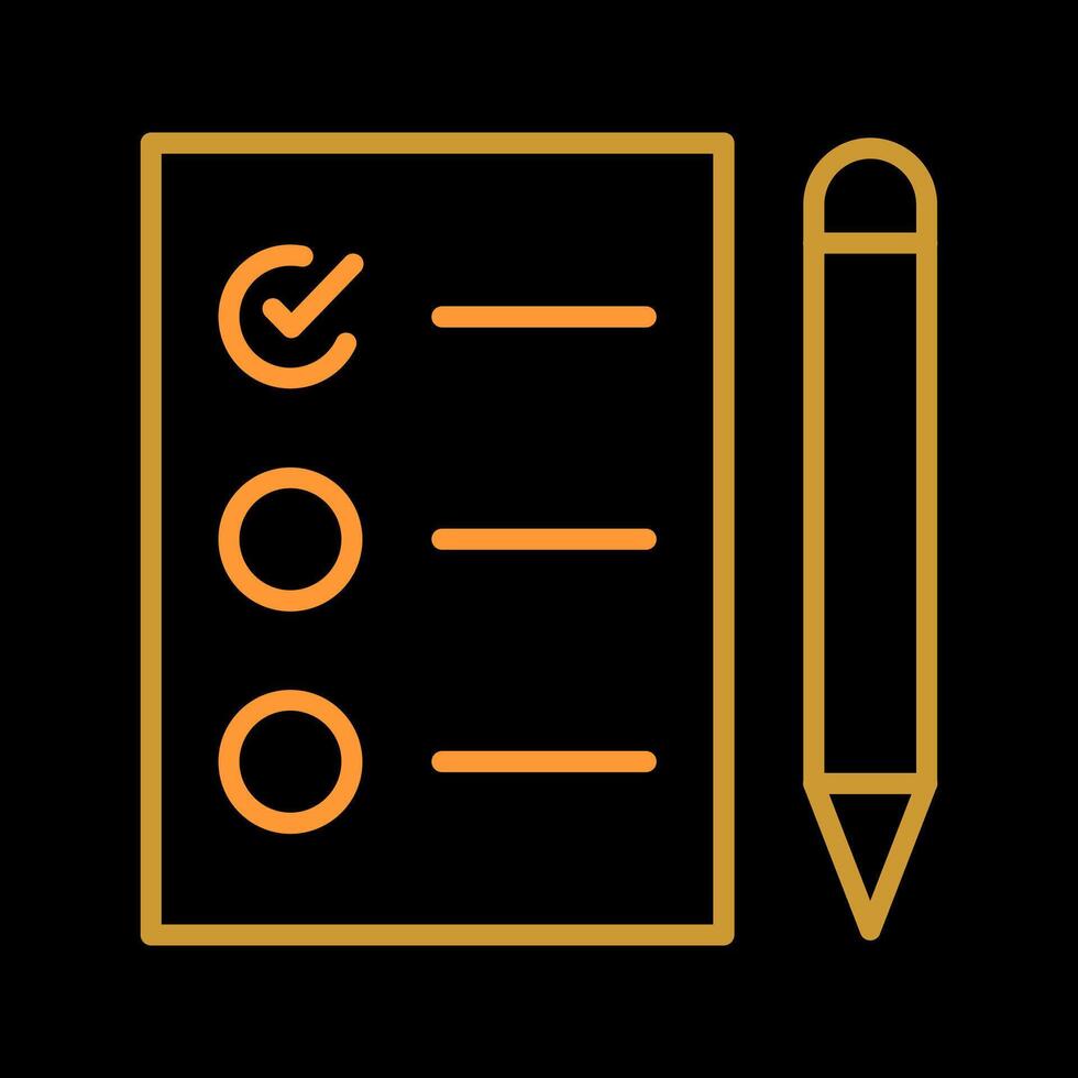 Task List Vector Icon