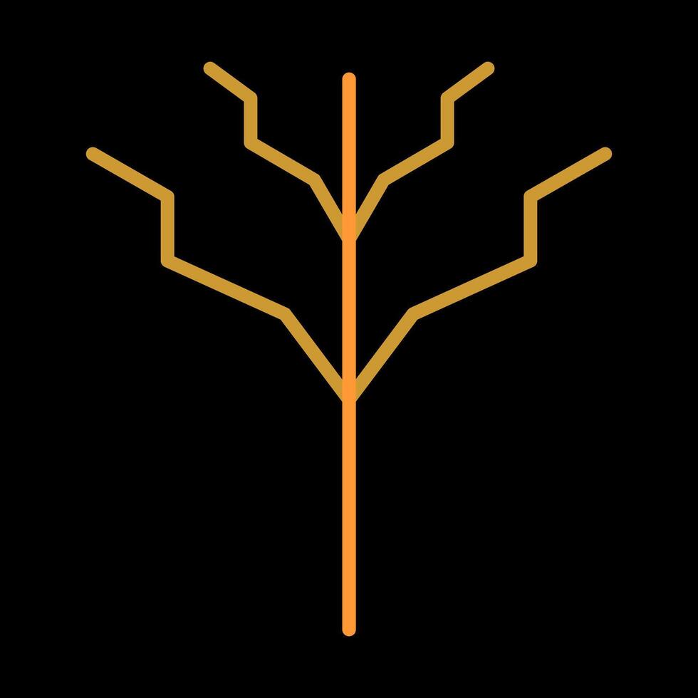 Tree with no leaves Vector Icon