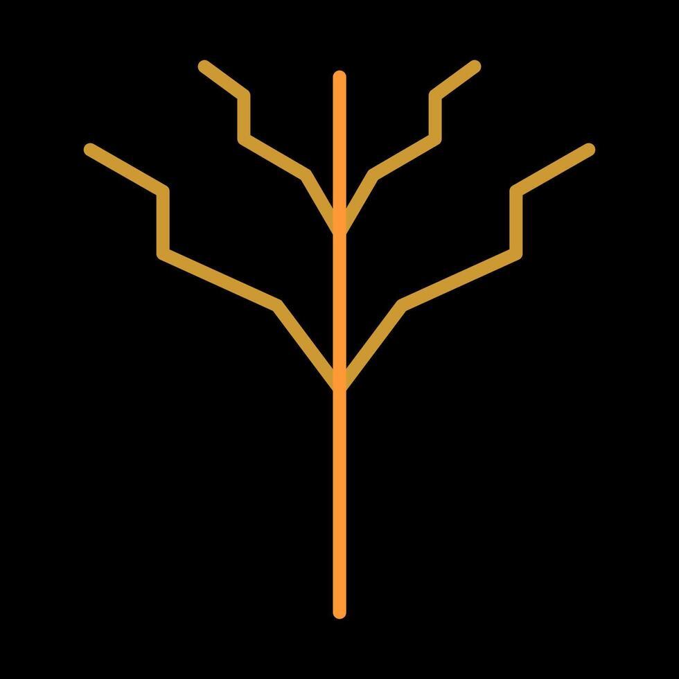 Tree with no leaves Vector Icon