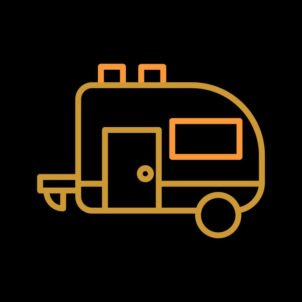 Trailer Vector Icon