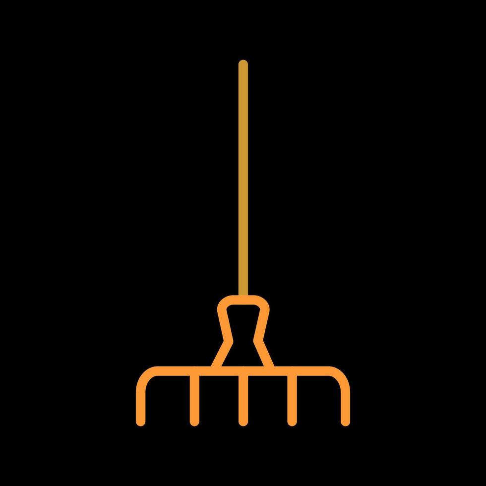 Gardening Fork Vector Icon