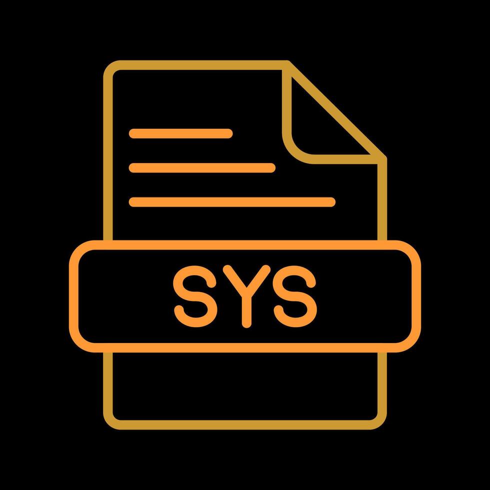 SYS Vector Icon