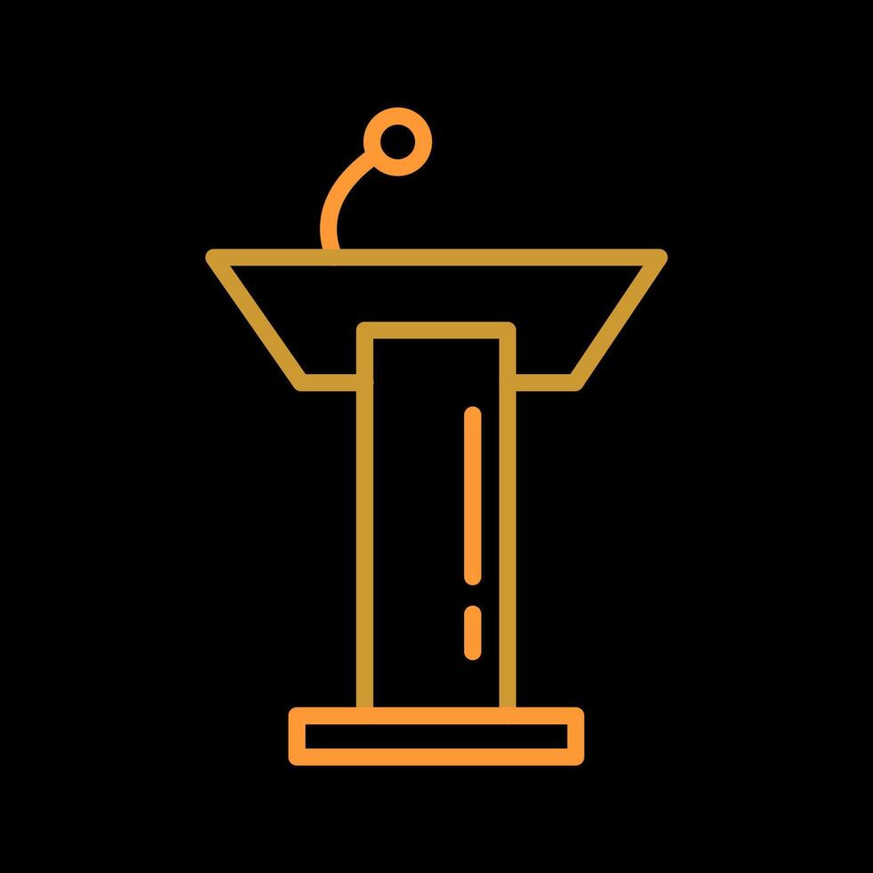 Podium Vector Icon