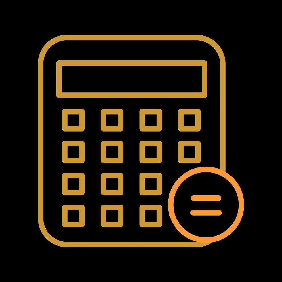 Business Calculator Vector Icon