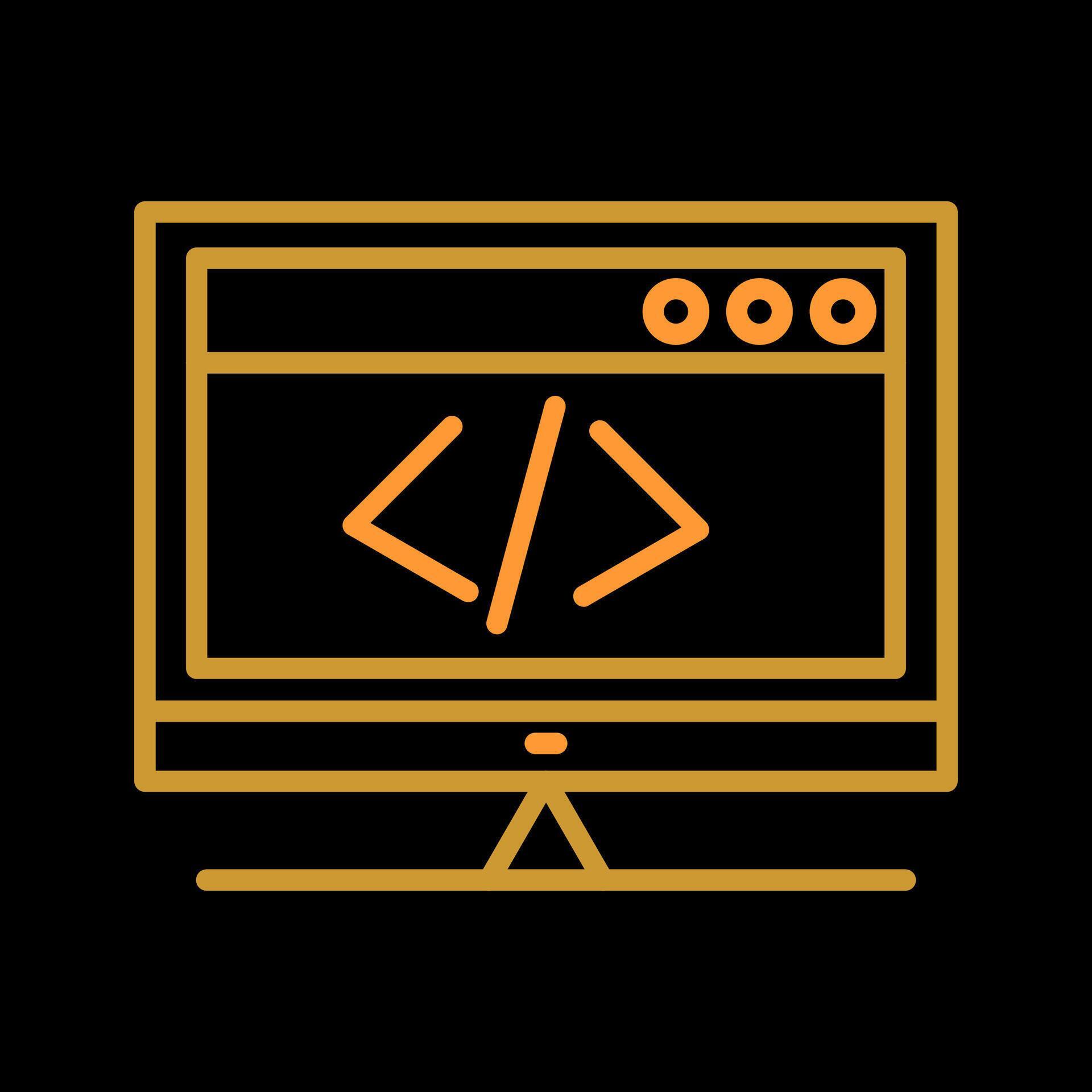 HTML Coding Vector Icon 41092938 Vector Art at Vecteezy