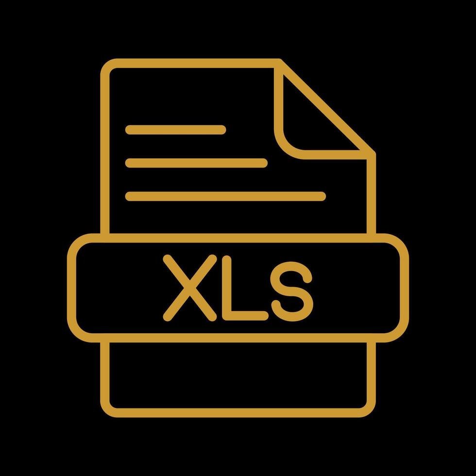 XLS Vector Icon