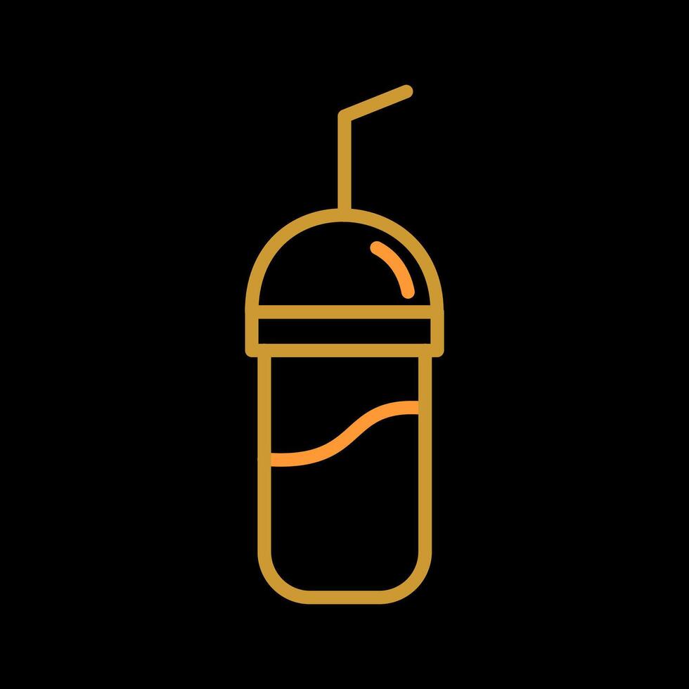 Chocolate Shake Vector Icon