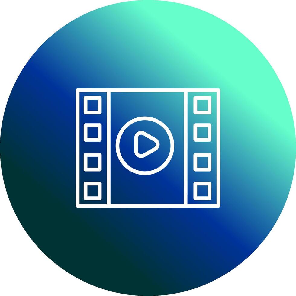 Video Play Vector Icon