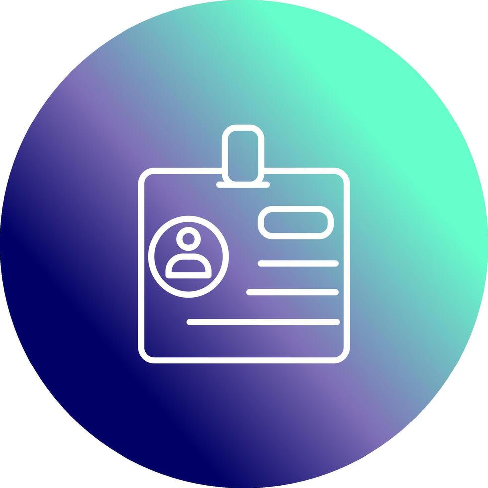 Identification Vector Icon