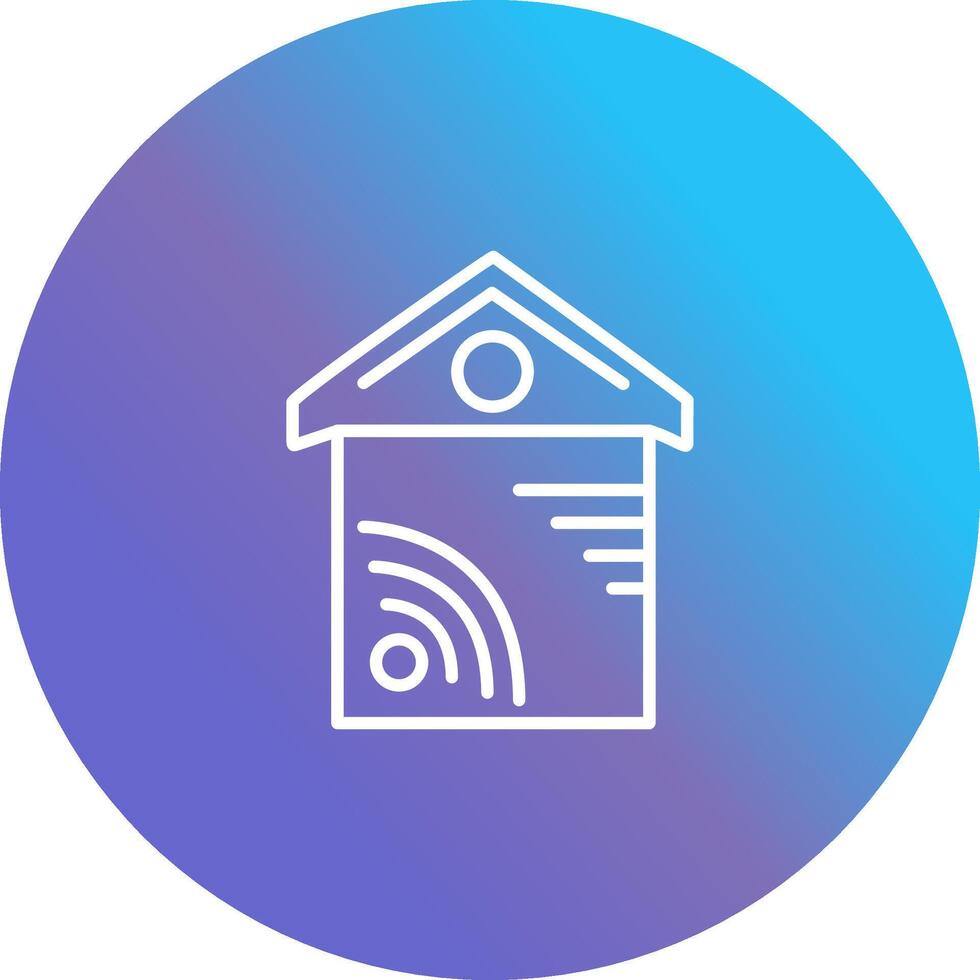 House Wifi Vector Icon