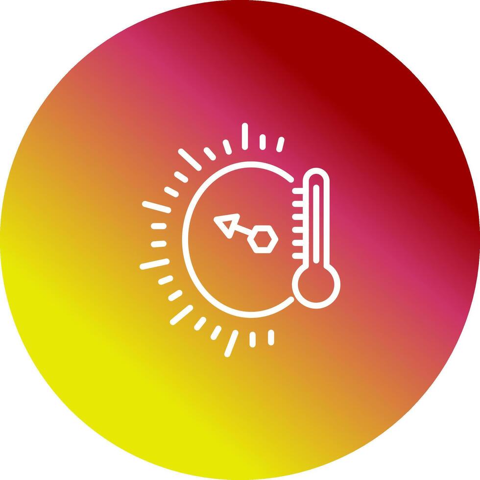 Temperature Indicator Vector Icon