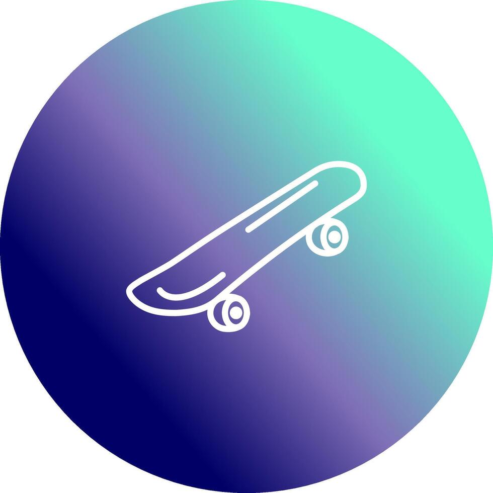 Skateboard Vector Icon