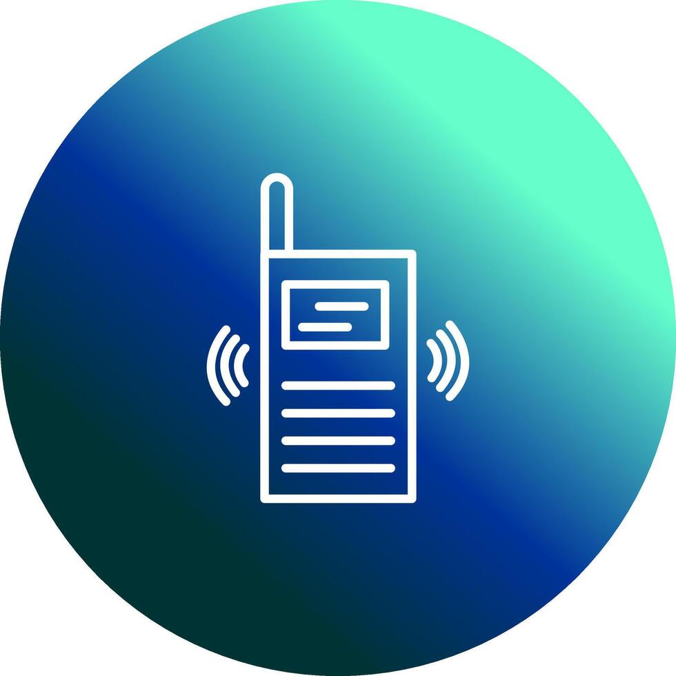 Walkie Talkie Vector Icon