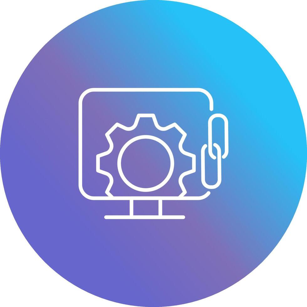 Link Optimization Vector Icon