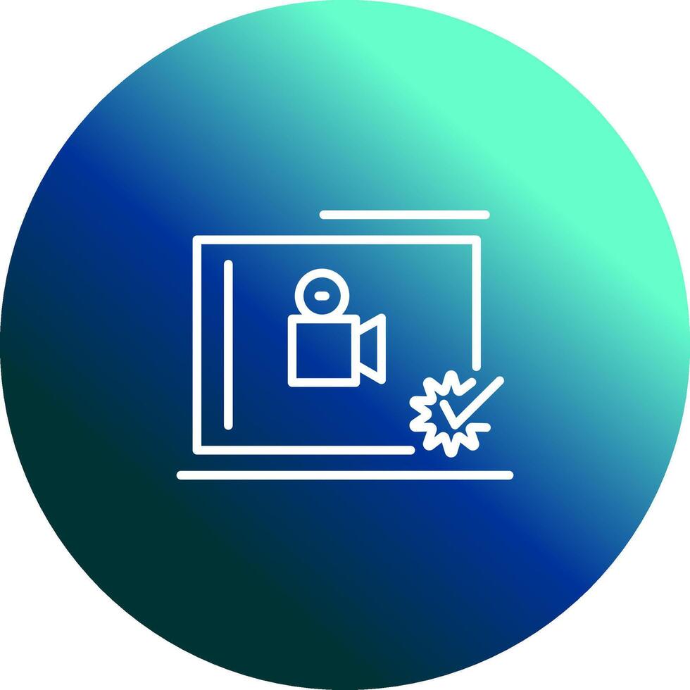 Quality Screen Vector Icon