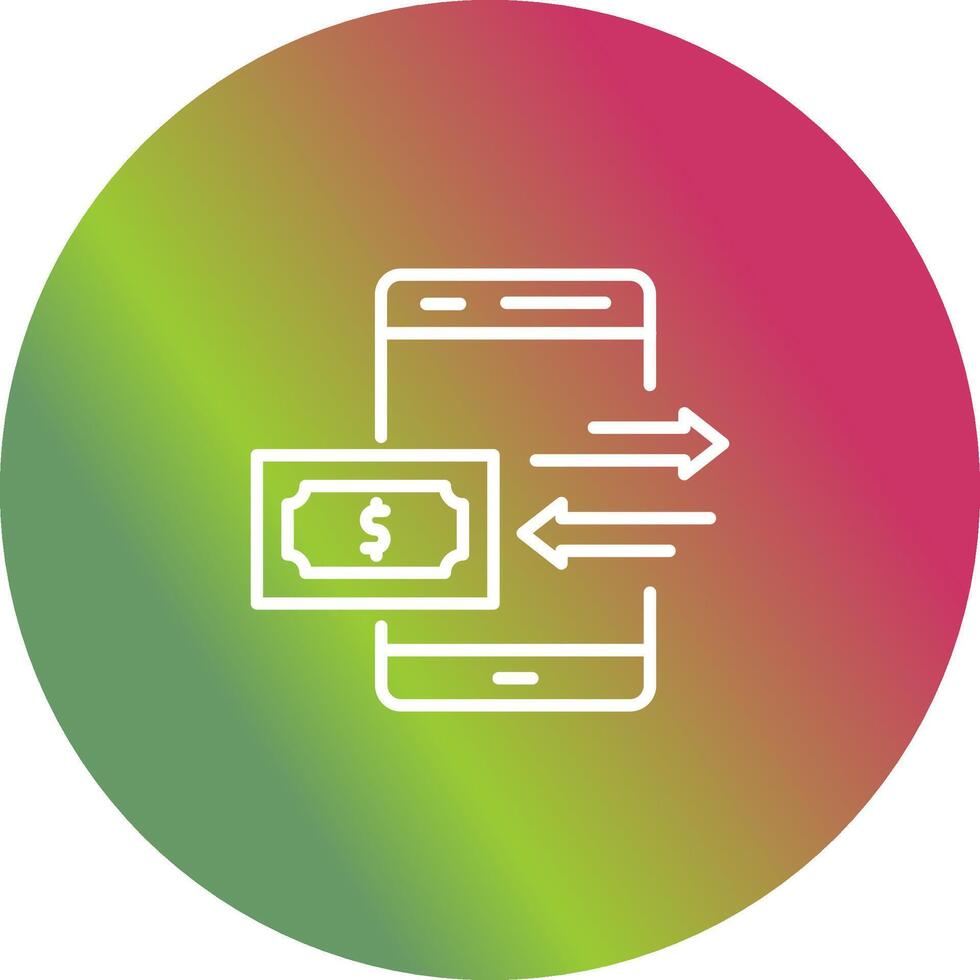 Money Transfer Vector Icon
