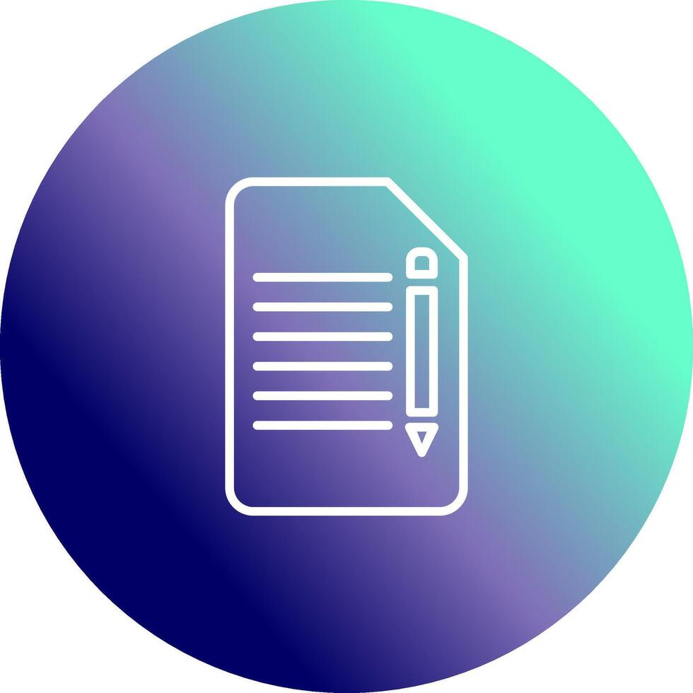 Edit Document Vector Icon
