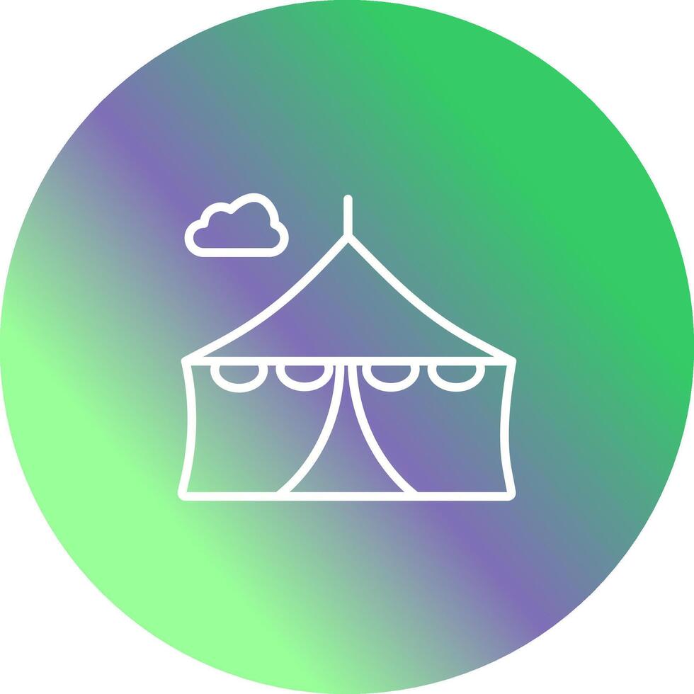 Tent Vector Icon