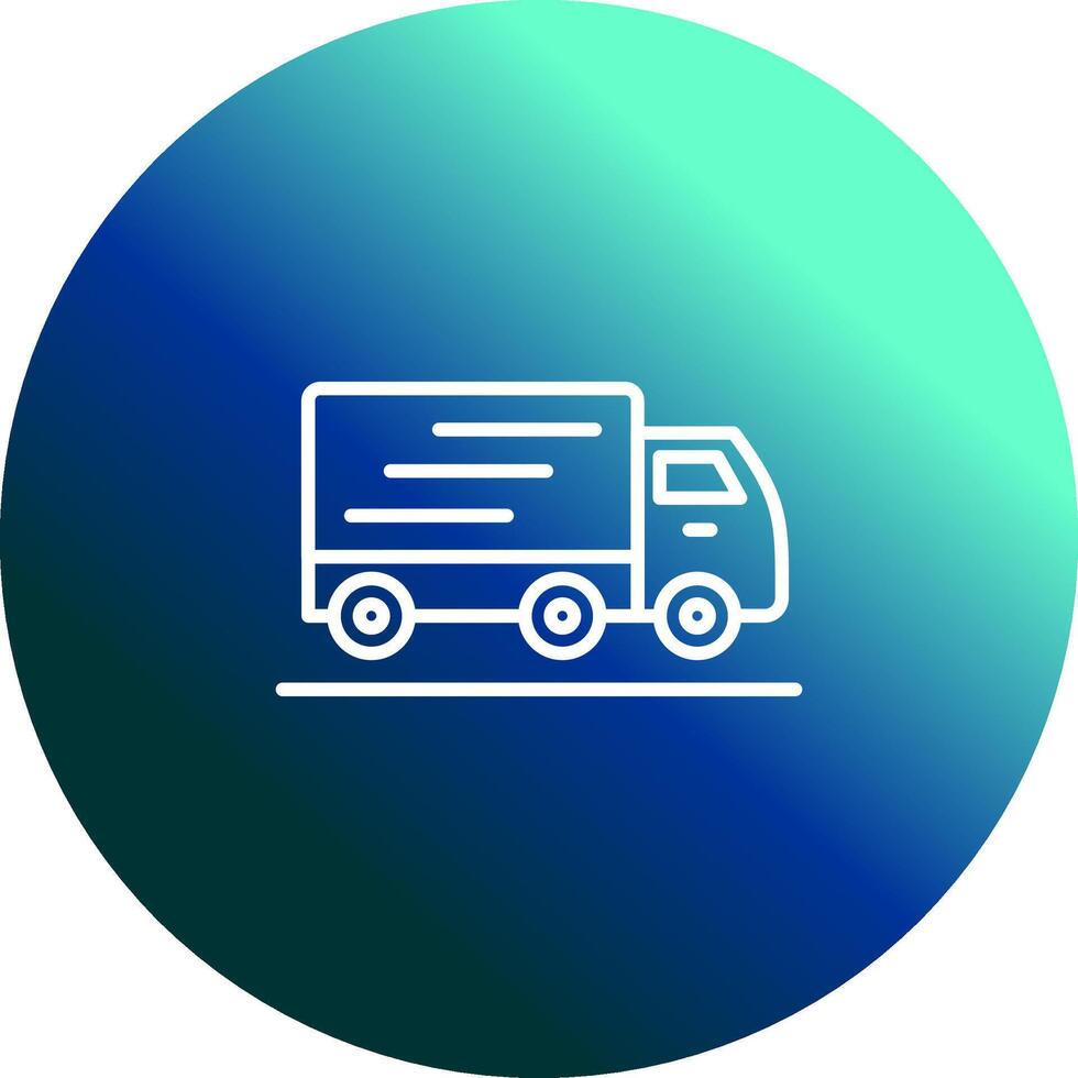 Moving Truck Vector Icon