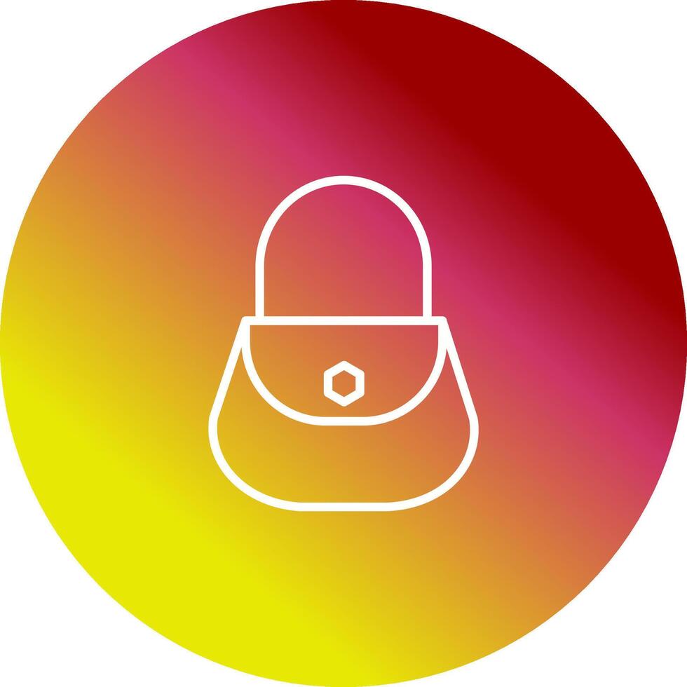 Ladies Bag Vector Icon
