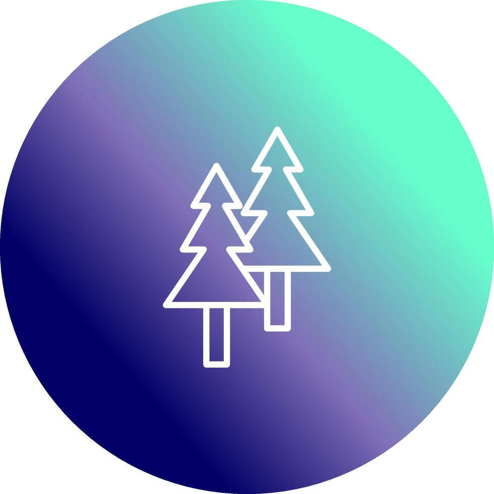Pine Tree Vector Icon