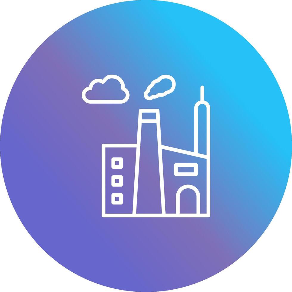 icono de vector de industria