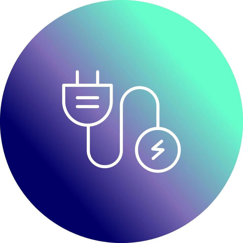 Electric Current Vector Icon