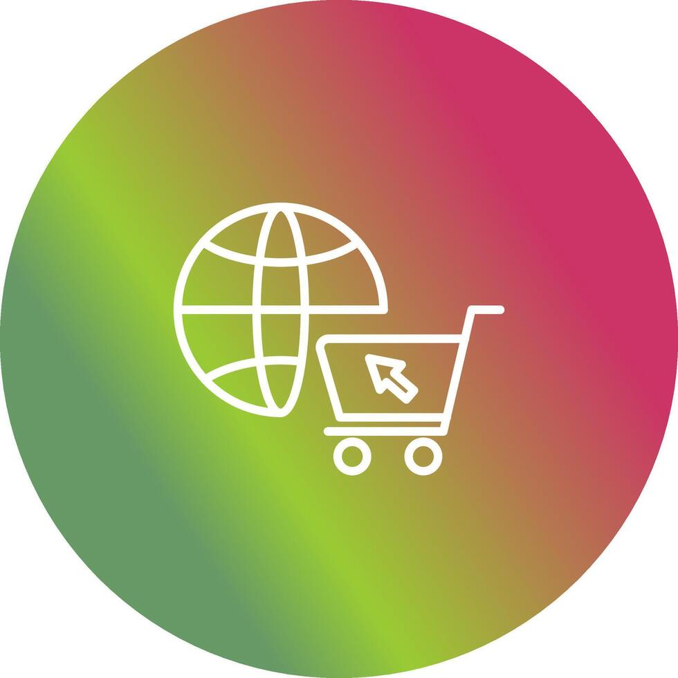 E commerce Online Store Vector Icon