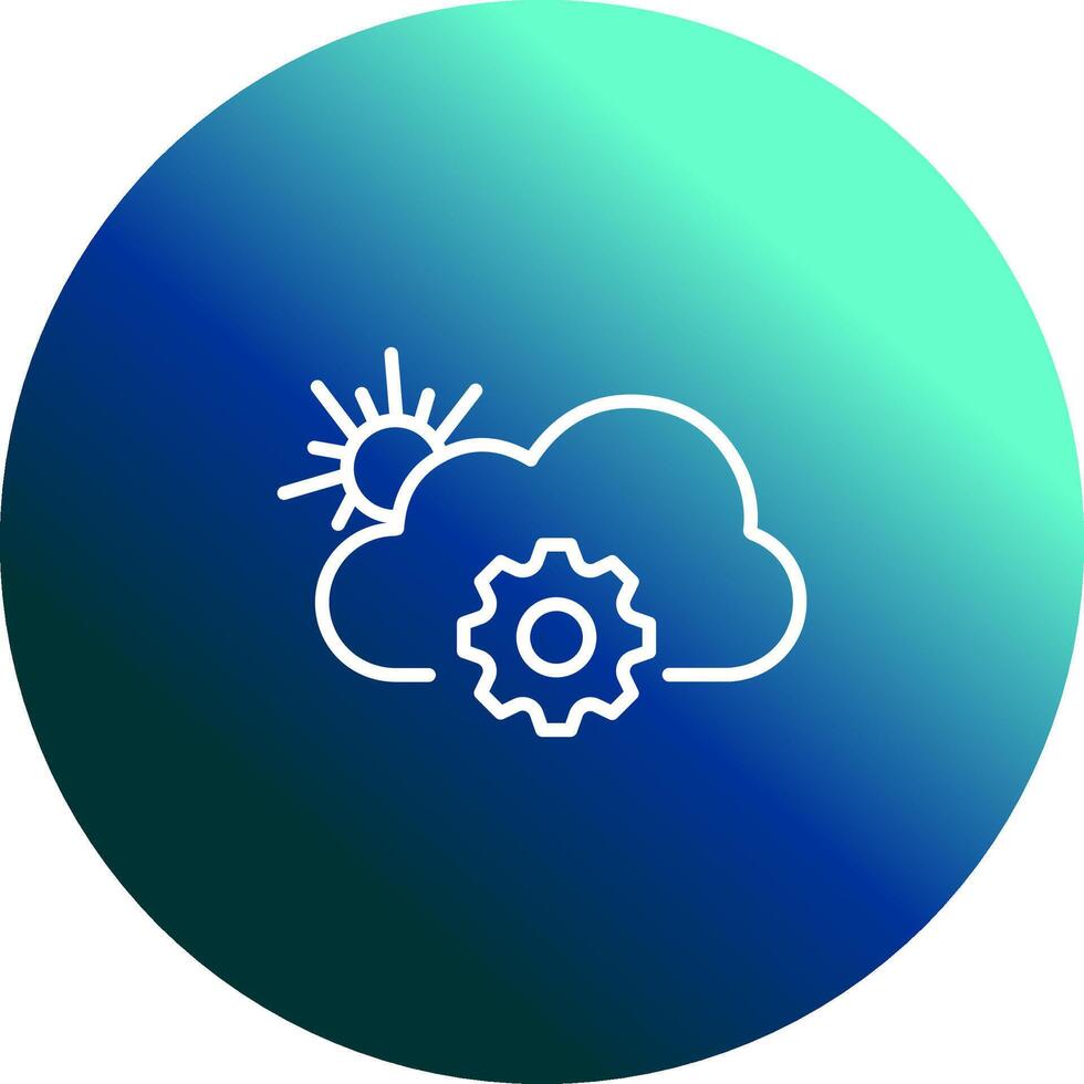 Forecast Vector Icon
