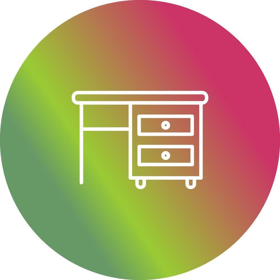 Table with Drawers I Vector Icon